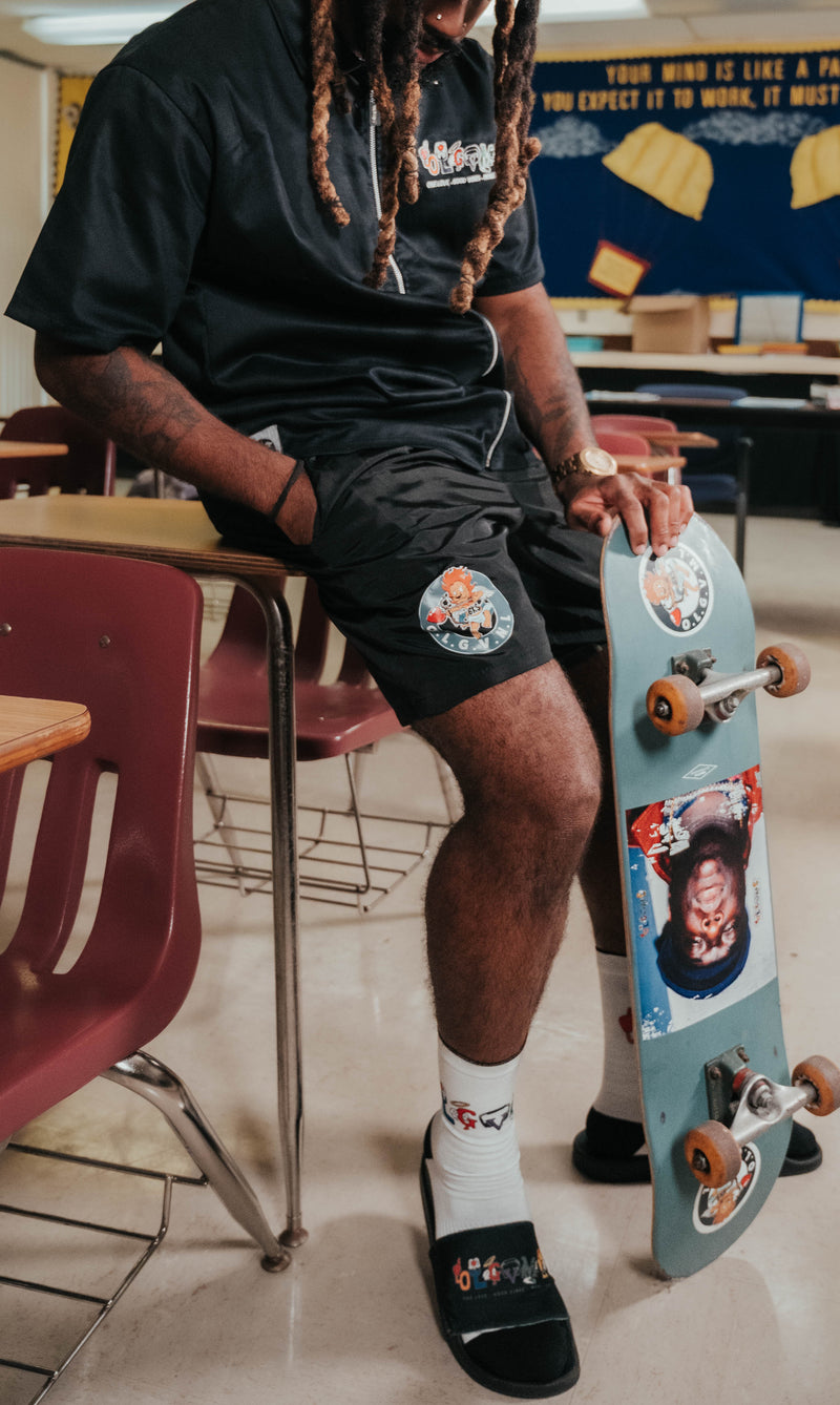 O.L.G.V.M.L Windbreaker Shorts