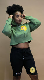 Love Struck Crop Top Hoodie