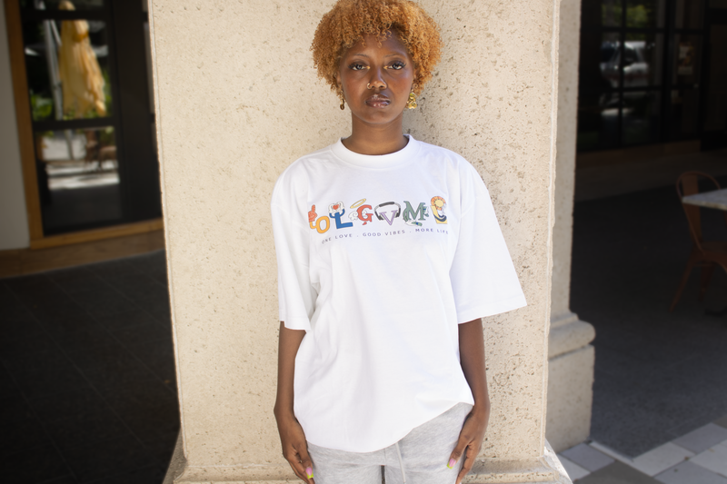 Word Puzzle Oversized T